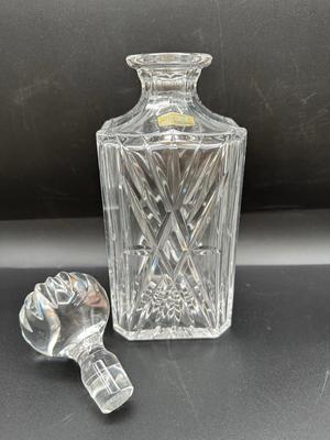 Atlantis Hand Blown and Cut Decanters