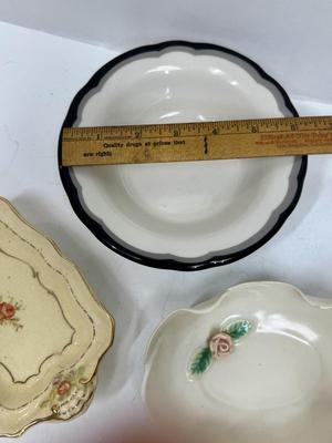 Sale Photo Thumbnail #174: 3 different dishes, different shapes and sizes.  Good condition.