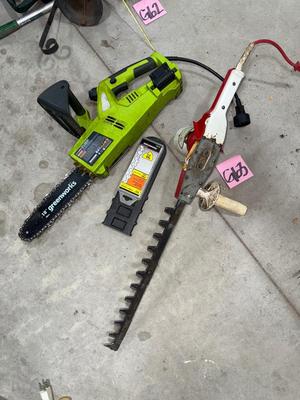 G63- Pole saw and trimmer