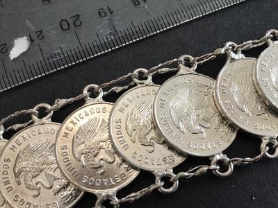 Vintage Money Coin Bracelet