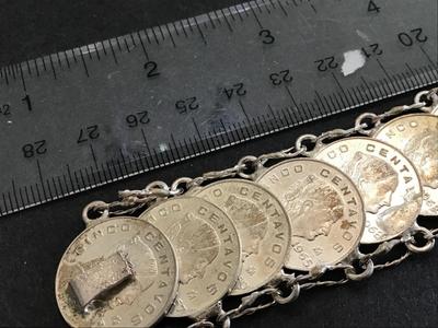Vintage Money Coin Bracelet