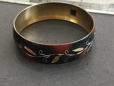 India Etched Cuff