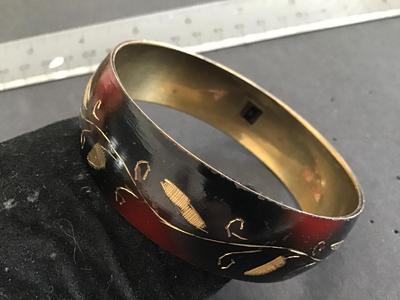 India Etched Cuff