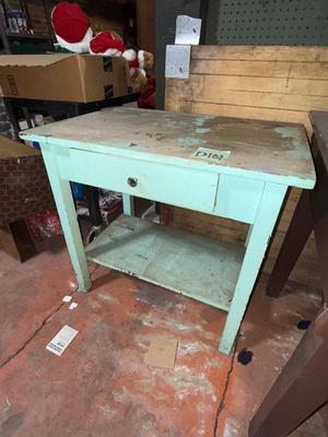 D106-small turquoise table