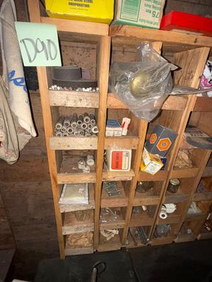 D90-shelf contents only