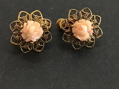 Pat Pending Vintage Screw Back Earrings