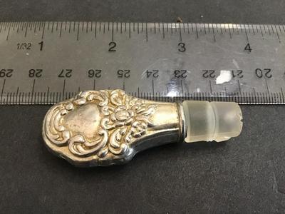 Vintage Crystal Glass Plated Stopper