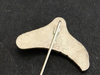 Sterling Signed Vintage Pin