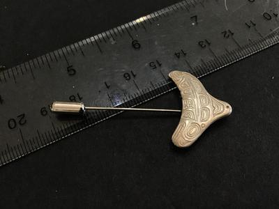 Sterling Signed Vintage Pin