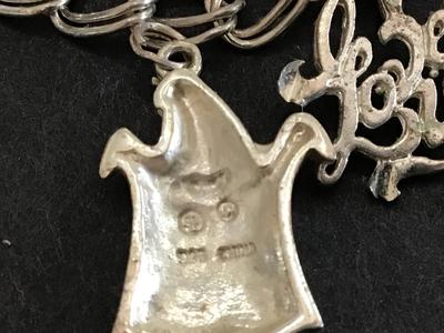 9 Silver 925 Charms Semi Precious Silver 925 Bracelet