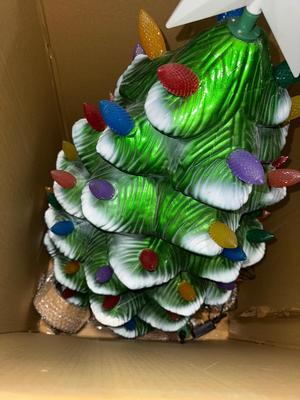 D71-large Christmas tree blow mold