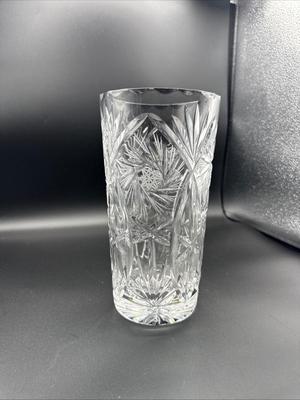 Vintage MCM Crystal Bowl & Vase