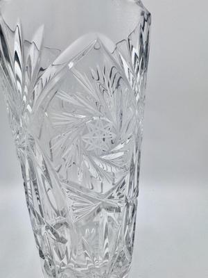 Vintage MCM Crystal Bowl & Vase