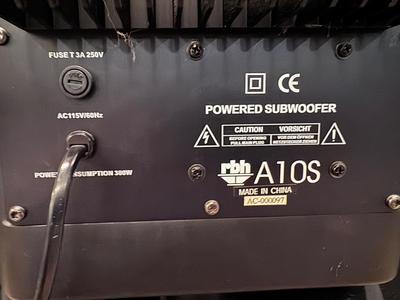 RBH AC Series 5.1 Loudspeaker System - Full set of 6 pieces