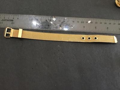 Avon Vintage Gold Mesh Bracelet