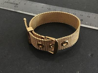 Avon Vintage Gold Mesh Bracelet