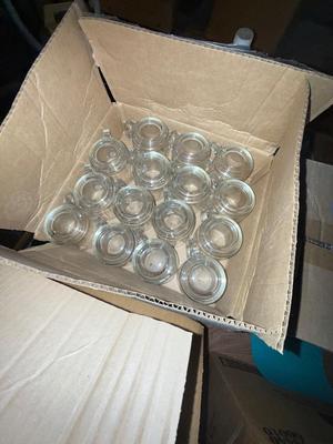 D19-large serving glassware lot