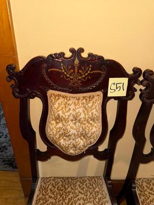 S51-gorgeous pair of chairs