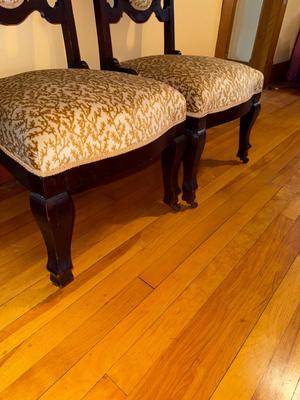 S51-gorgeous pair of chairs