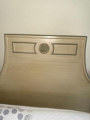 S34-headboard, frame, mattress, and boxspring