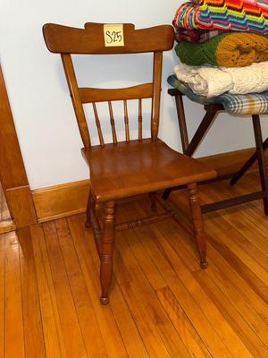 S25-chair, luggage rack, and blankets
