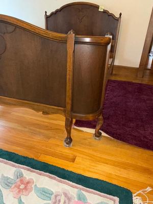 S24-Beautiful antique bedframe