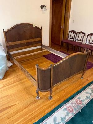 S24-Beautiful antique bedframe