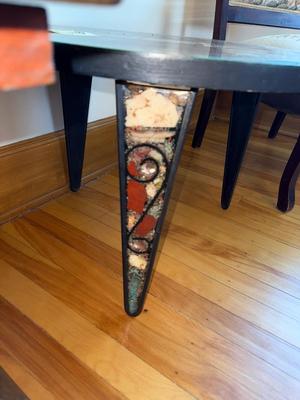 S16-Stone inlay accent table