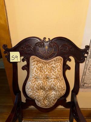 S9-beautifully upholstered chair