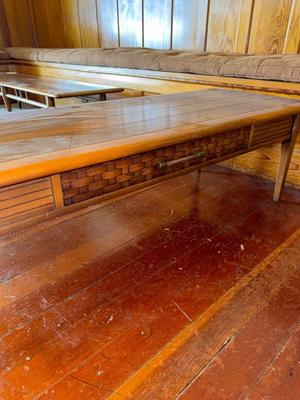 Sale Photo Thumbnail #11: T13-Coffee table

56 inches long
19 1/2 inches wide
15 inches tall