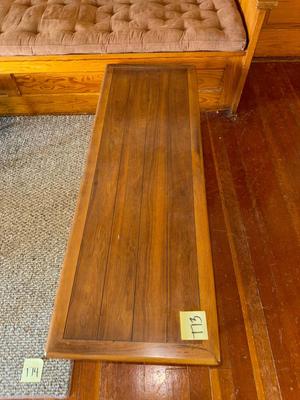 Sale Photo Thumbnail #12: T13-Coffee table

56 inches long
19 1/2 inches wide
15 inches tall