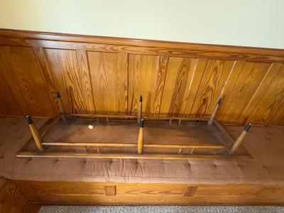 Sale Photo Thumbnail #29: T11-MCM Coffee table

70 inches long
18 inches wide
13 inches tall