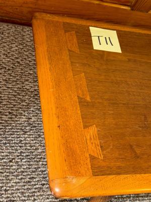 Sale Photo Thumbnail #25: T11-MCM Coffee table

70 inches long
18 inches wide
13 inches tall