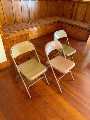 Sale Photo Thumbnail #47: T6-Metal folding chairs