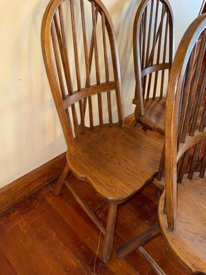 Sale Photo Thumbnail #51: T5-set of six dining chairs