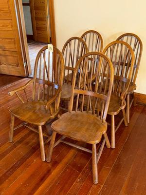 Sale Photo Thumbnail #49: T5-set of six dining chairs