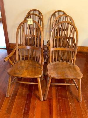 Sale Photo Thumbnail #48: T5-set of six dining chairs