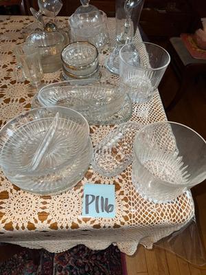 Sale Photo Thumbnail #149: P116-glassware