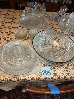 Sale Photo Thumbnail #152: P115-glassware