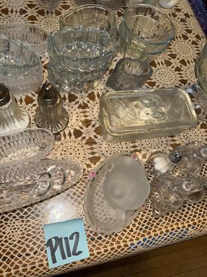 Sale Photo Thumbnail #166: P112-glassware miscellaneous