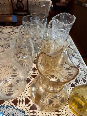 Sale Photo Thumbnail #192: P104-miscellaneous glassware