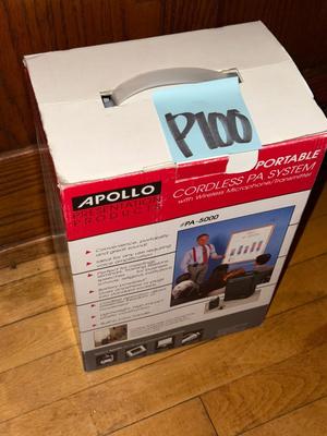 Sale Photo Thumbnail #205: P100-cordless PA system