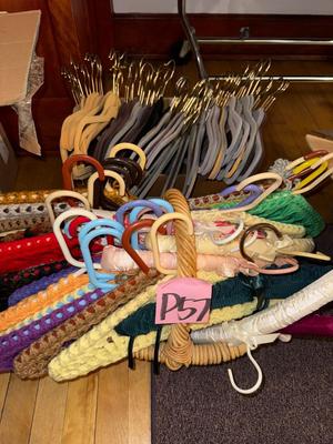 Sale Photo Thumbnail #346: P57-vintage and nonslip hangers
