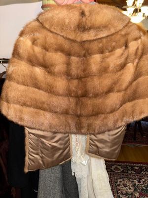 Sale Photo Thumbnail #380: P48-Fur shawl