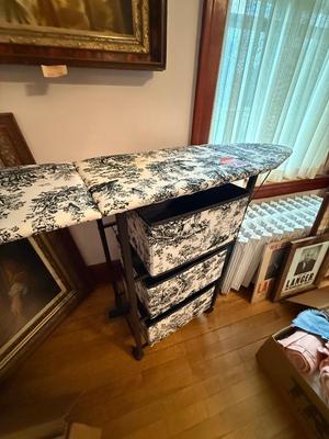 Sale Photo Thumbnail #486: P24-Ironing board storage 

Stain in fabric