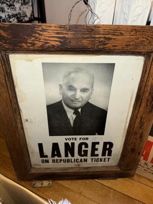 Sale Photo Thumbnail #507: P20-framed election ads