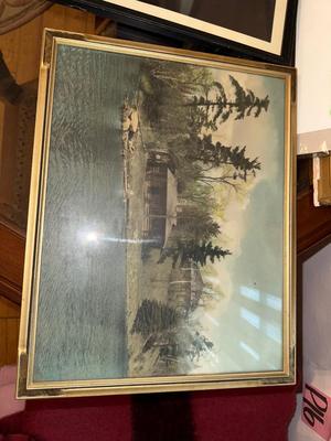 Sale Photo Thumbnail #521: P17-End table and Art