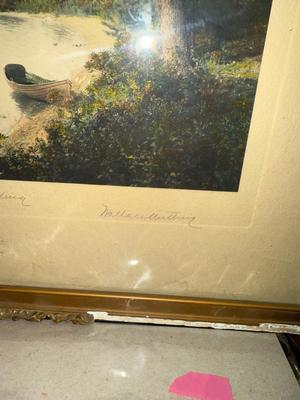 Sale Photo Thumbnail #524: P17-End table and Art