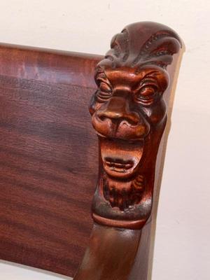Sale Photo Thumbnail #546: P9-Beautiful Carved Chair