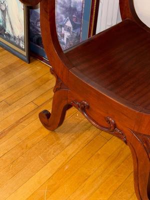 Sale Photo Thumbnail #548: P9-Beautiful Carved Chair